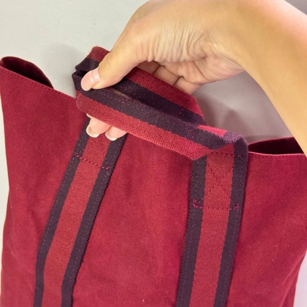 Hermes canvas tote